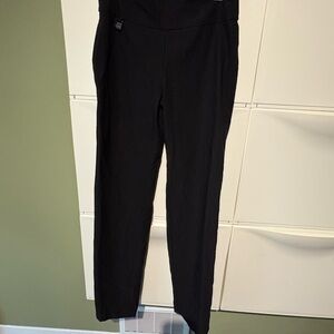 Classic Black Women's Straight Leg Pants